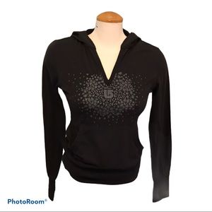Burton Black Pull Over Hoodie - M